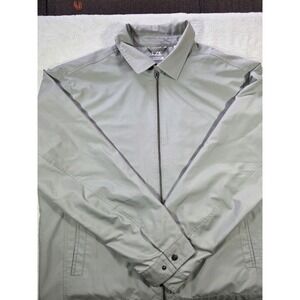 Cutter & Buck CB WeatherTec Men's XL Gray Full Zip Windbreaker Jacket...